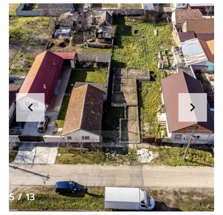 Vand loc de casa cu Fundație ( Teren intravilan )