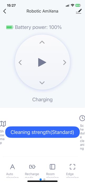 Прахосмукачка робот amXea с Wi-Fi управление