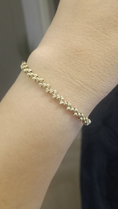 Brățară aur 65 bile