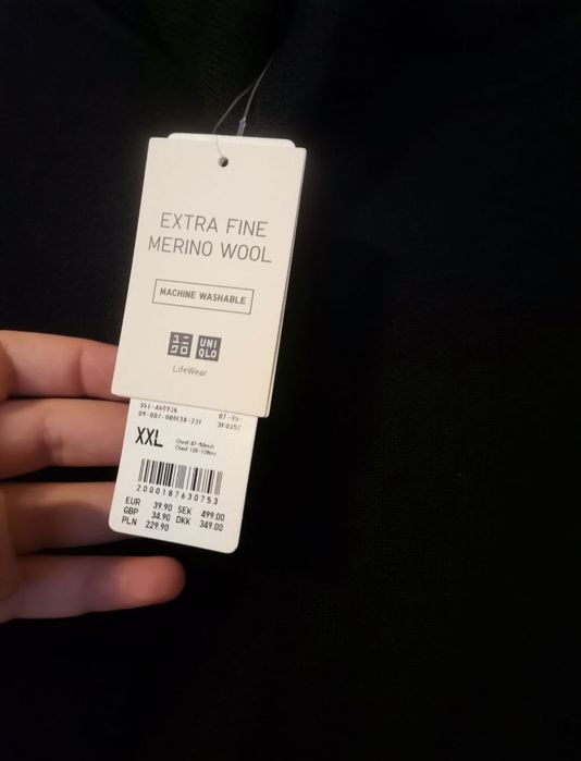 Pulover Uniqlo 100%merinos