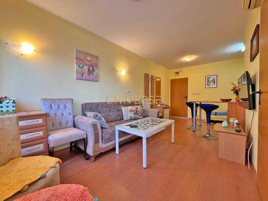 Продава се Двустаен апартамент в к.к. Слънчев бряг - 46 кв.м за 1240 €/кв.м - Снимка #1