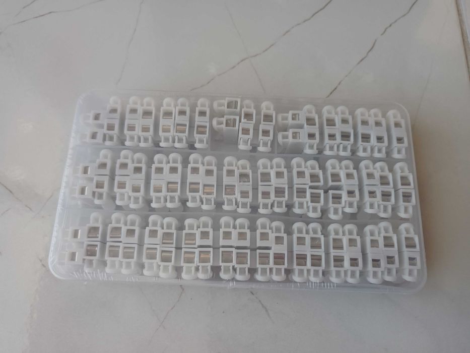 Push конектори за кабели, 2-пинови конектори, бърза връзка за кабел