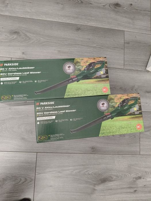 Suflanta frunze parkside 20v pe acumulator