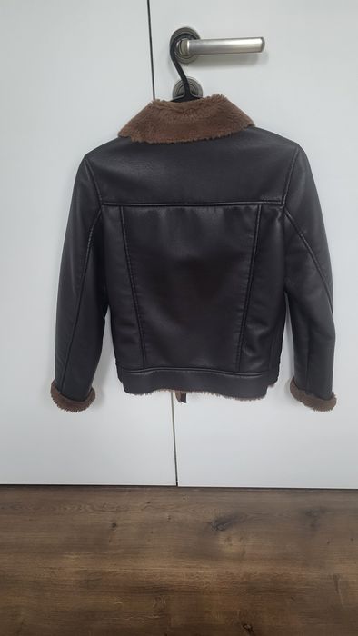 Geaca biker Zara Kids, pentru fete, 152 cm