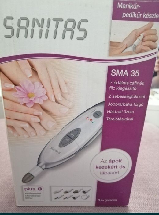 Set manichiură/pedichiură Sanitas, nou, desigilat