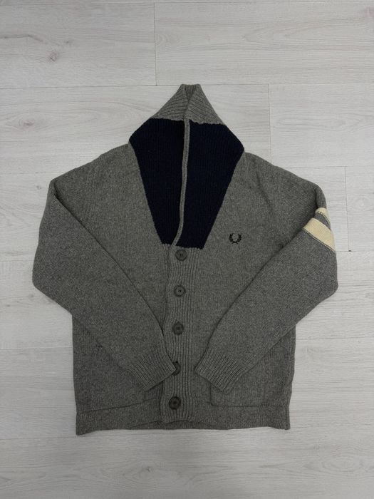 Fred Perry Вълнена Мъжка Жилетка / М / Оригинал