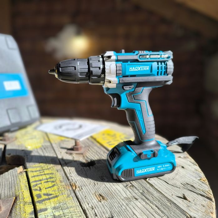 Акумулаторен винтоверт НОВИ 36 части 2бр.бат. 5Ah 48V