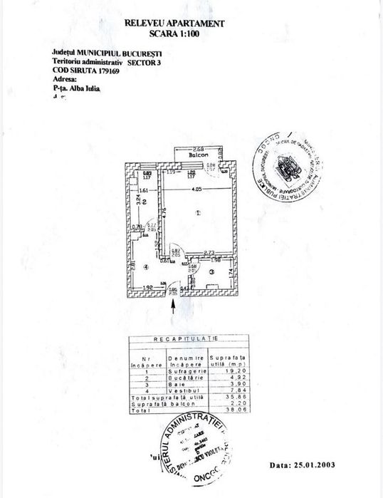 Garsoniera Piata Alba Iulia | 38 MP | Bl. 1989 | Renovata | Panoramica