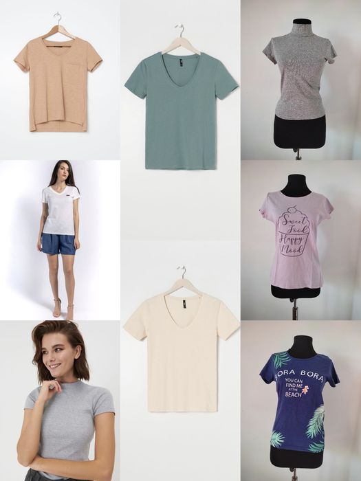 Tricouri bumbac casual XS/S