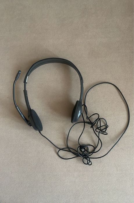 Наушники logitech с микрофоном