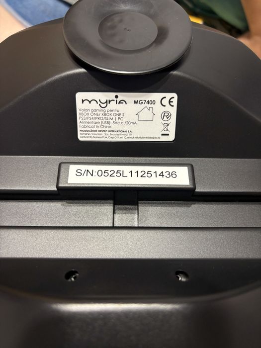 Volan si pedale myria MG7400