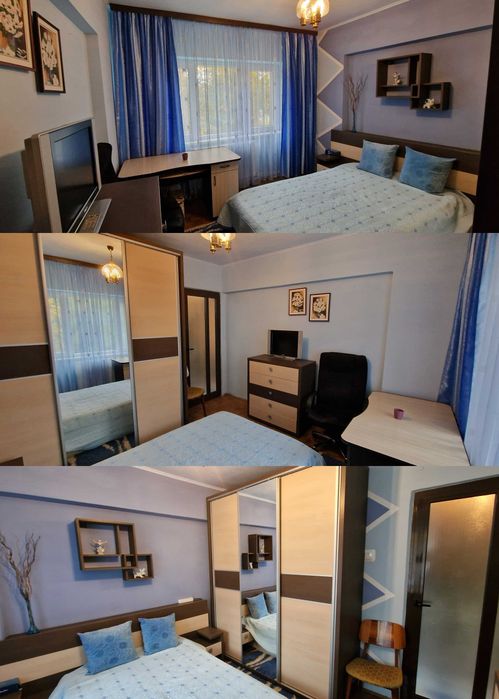 Apartament complet mobilat si utilat, două camere, semidecomandat, etaj 1, zona Gară