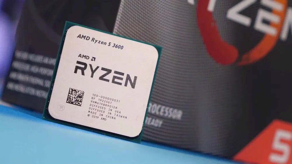 Box Ryzen 5 3600 +куллер Gammax 400v2 red