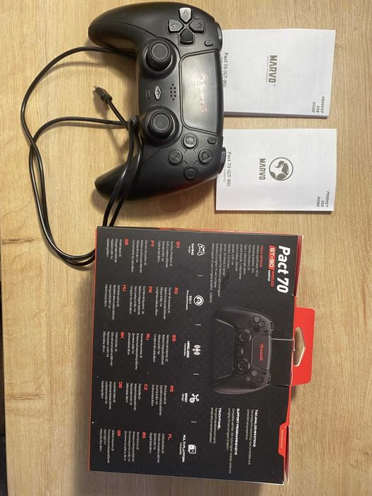 PS4 Wireless Controller / Джойстик за PS4, PC и Телефон + Кутия (Marvo GT-90)