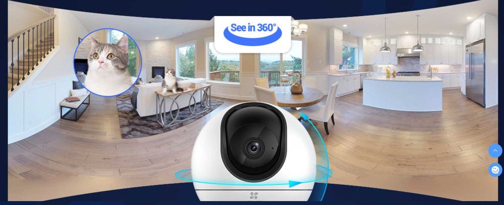 EZVIZ H6 (3K 5MP) Kamera | Wi Fi Kamera | Видеокамера |Видеонаблюдения