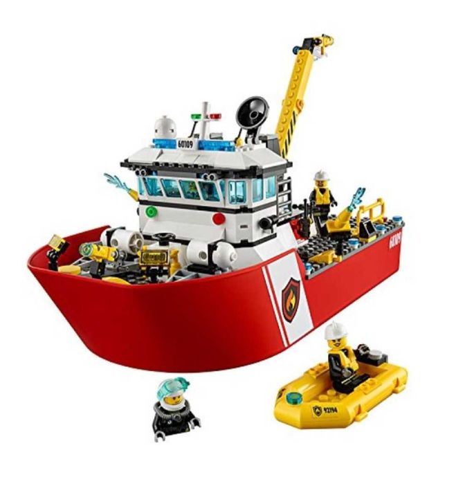 Lego City Fire Boat - Technic RC Tracked Racer