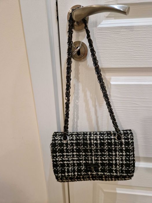 Дамска плетена чанта