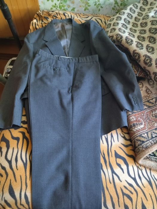 Мужской новый костюм большой размер