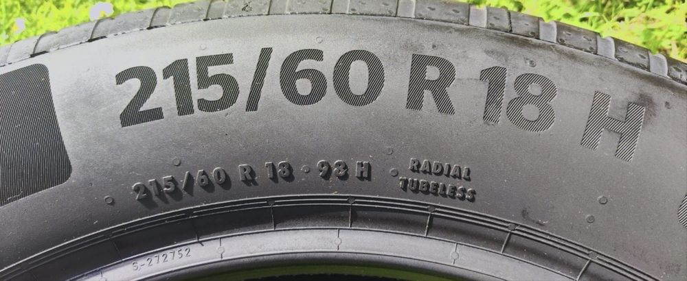 Set 4 anvelope vara Continental 215/60/18, Dot 4225