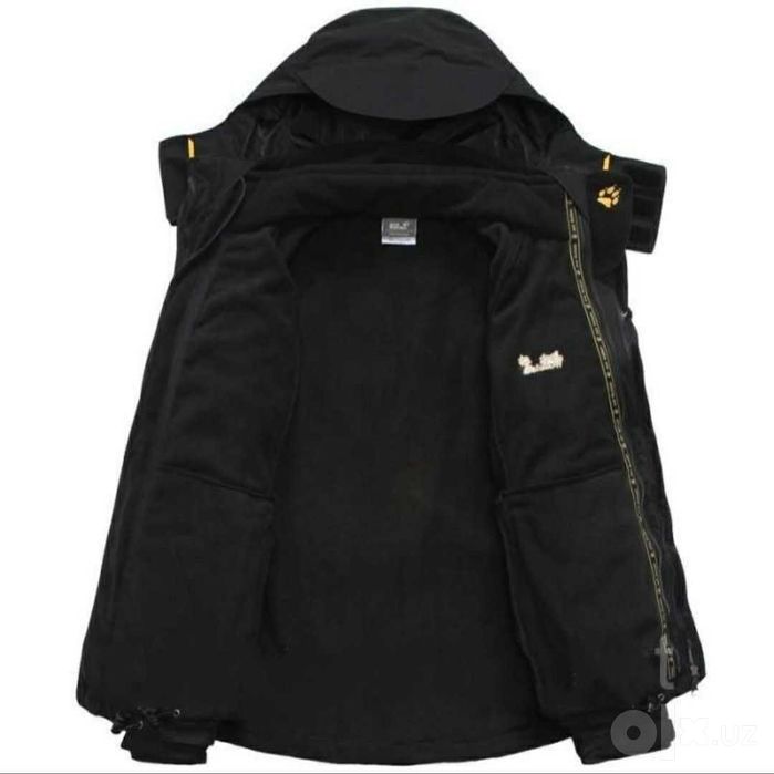 Jack Wolfskin (Германия) мужская непромркаемая тёплая куртка 3 в 1