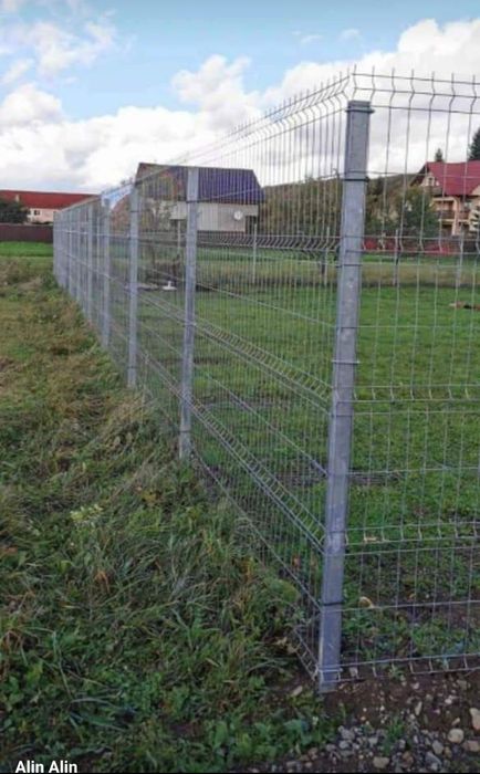 Gard zaluzea din tabla vopsita in canp electrostatic