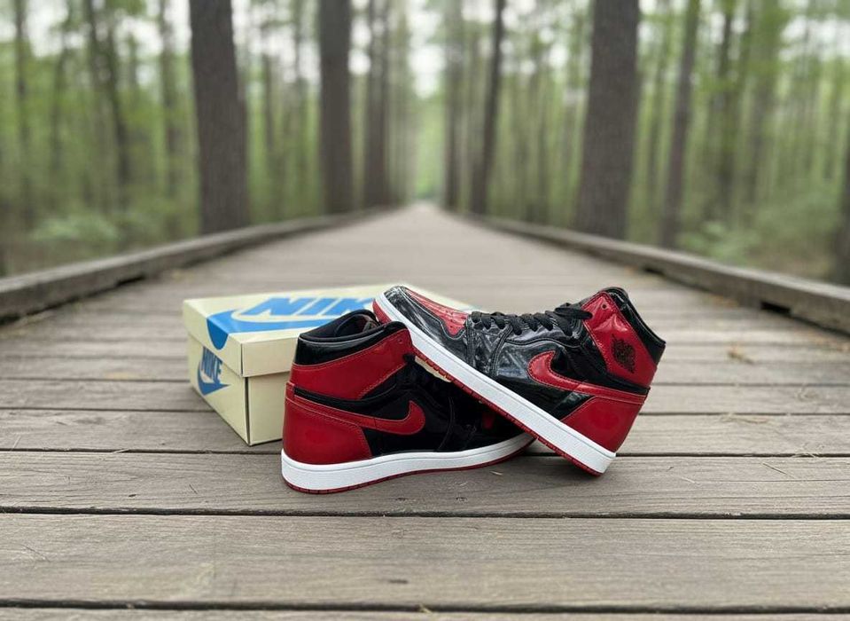 Nike Jordan 1 High Patent Bred
