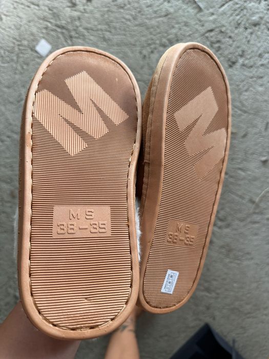 Домашни пантофи, размер 36-37 розови