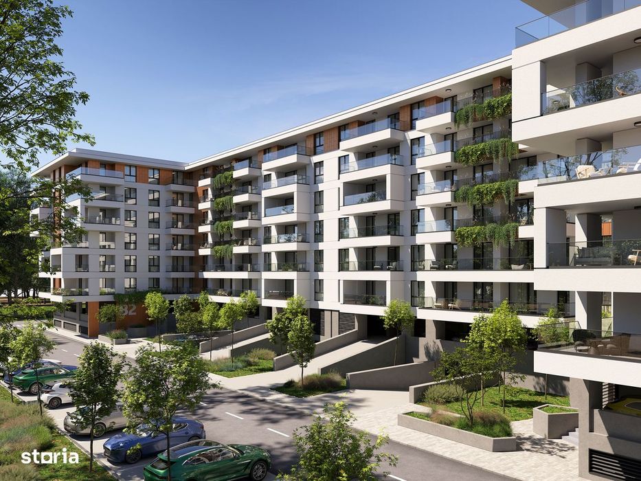 Locuinta moderna cu 3 camere, terasa ampla, 86.3 mp–Sky Park Residence