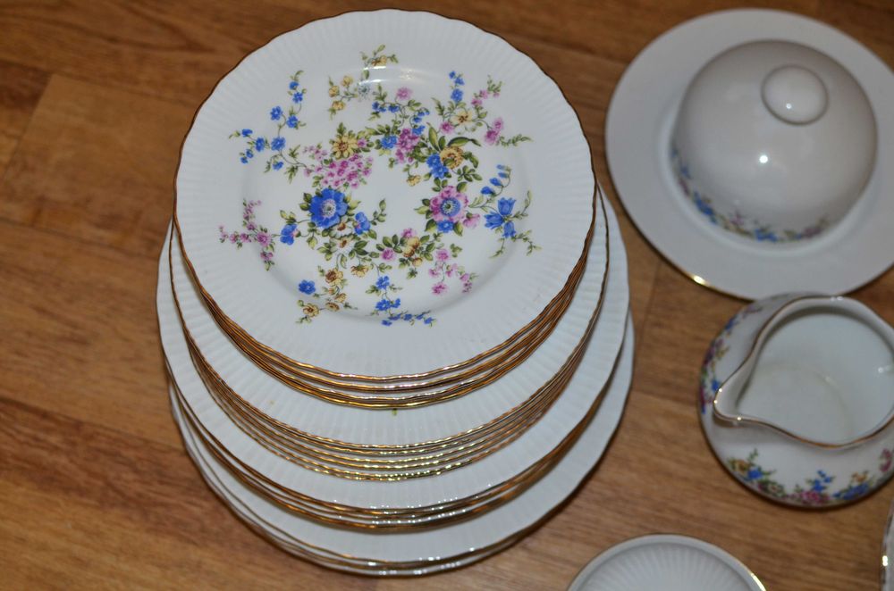 Сервиз столовый немецкий Германия ГДР Nemis stol servizi GDR Germaniya