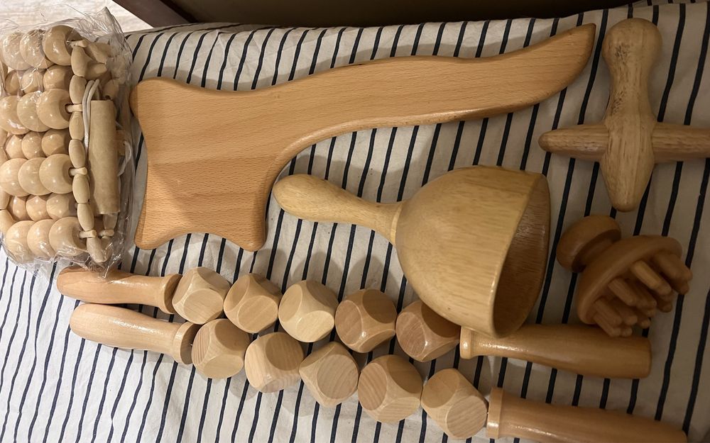 Комплект за мадеротерапия антицелулитни масажи на тяло