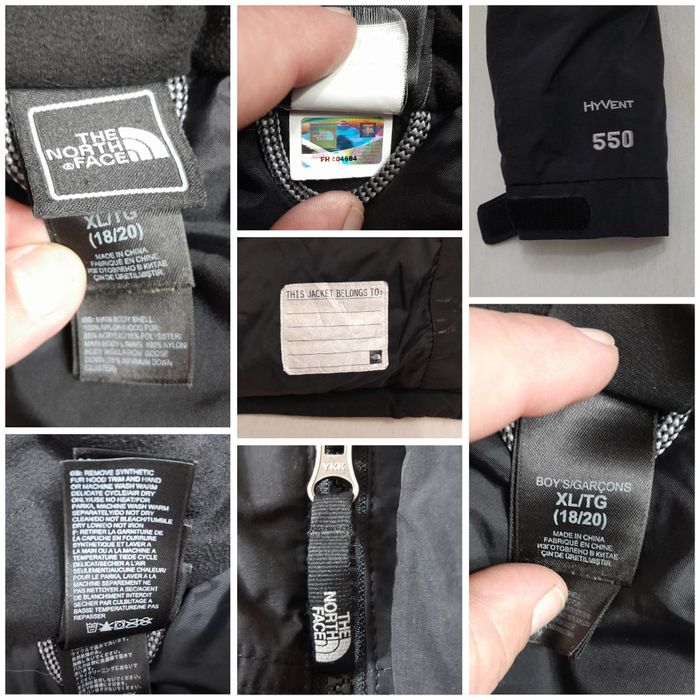 Geaca puf The North Face Murdo Parka Hy Vent 550, nr S (18 - 20 ani)