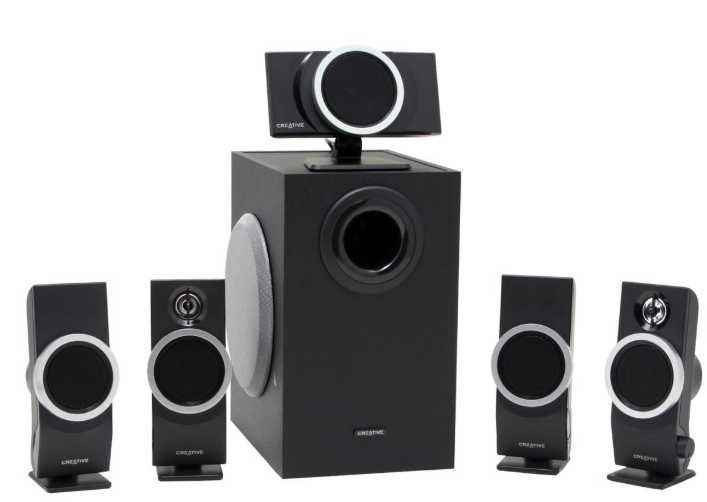 Boxe Creative T1600, sistem 5+1