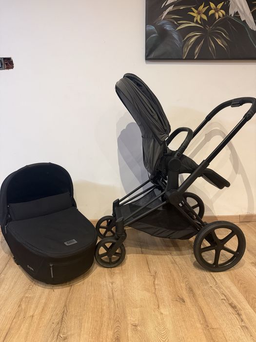 Cybex Priam 4.0 Sepia Black 2in1 + accesorii