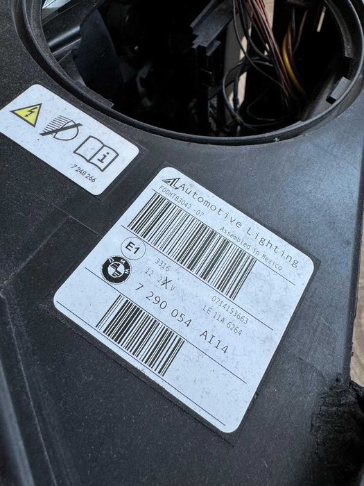 Far dreapta BMW X5 F15 X6 F16 Xenon + LED Original Europa 7290054