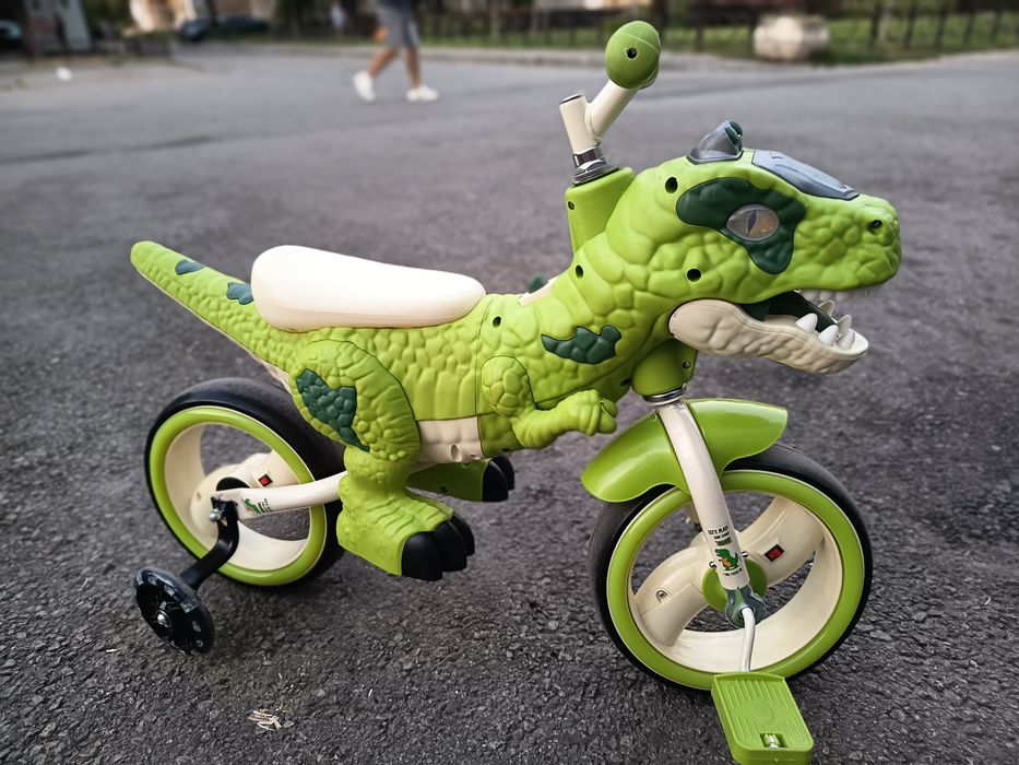 Bicicleta copii  Dinozaur