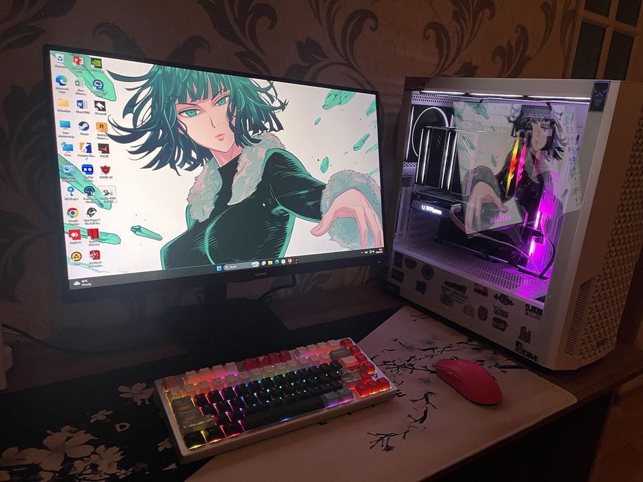 Мощный игровой компьютер R5 7500f/RTX4060