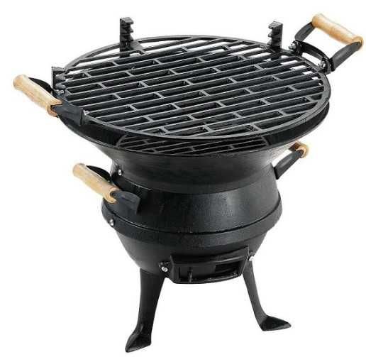 Малко барбекю с чугунена скара