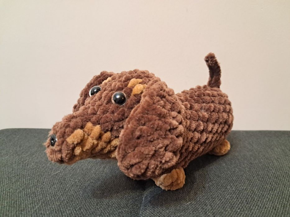 Плетени играчки, стич, капибара, мишка, куче