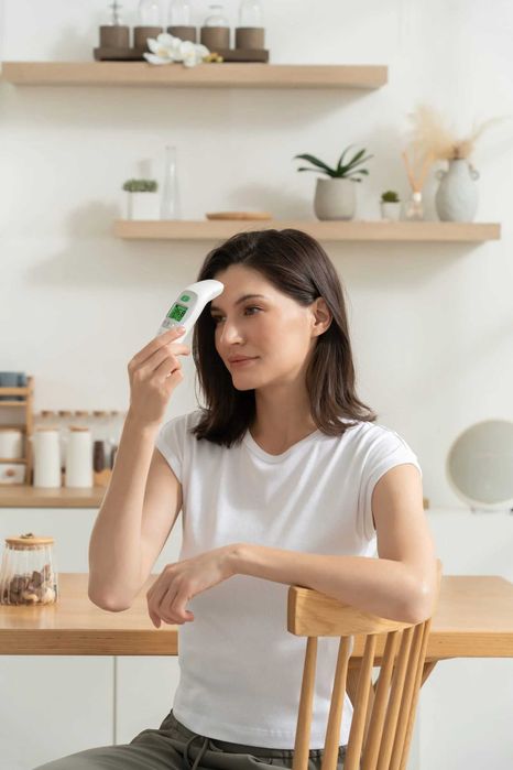 Termometru fara contact, infrarosu copii si adulti MEDISANA TM A68 nou