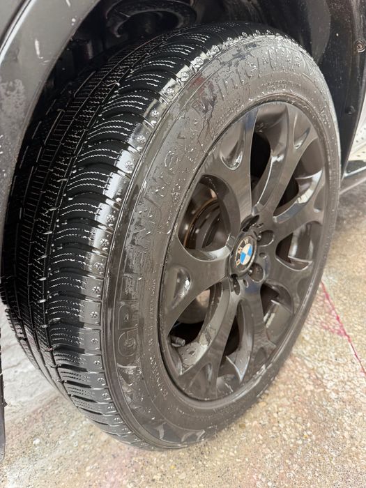 Джанти с зимни гуми за бмв е53