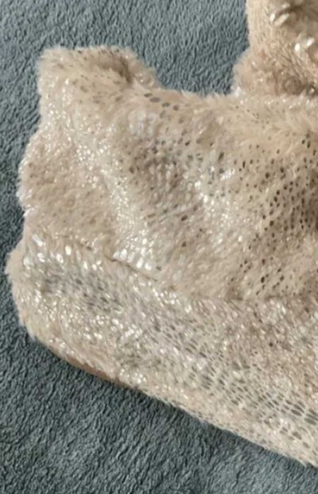 Блестящи чехли ботуши домашни 38 нови