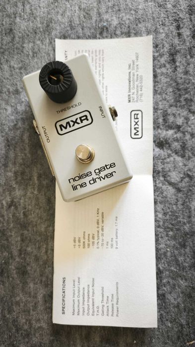 Pedala chitara MXR MX-106 Noise Gate Line Driver 1978 USA în cutie Garantie 1 AN!