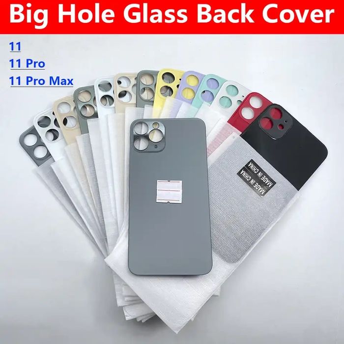 Capac spate din sticla pentru iphone X Xs 11 12 13 14 15 16 pro - Max