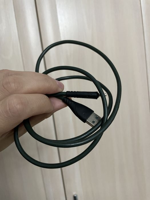 Кабель USB TypeC - зеленый