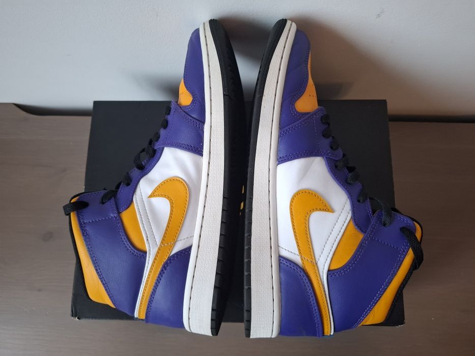 Nike Air Jordan 1 mid, Lakers