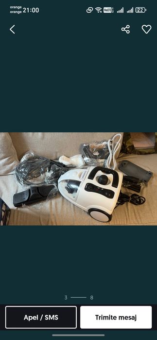 Aparat de curățat cu aburi