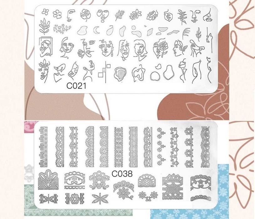 Нови модели ! Метални шаблони за печат