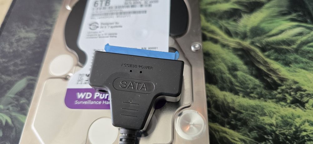 *НОВ* 6TB HD Western Digital Purple WD Internal Hard Drive SATA 3.5"