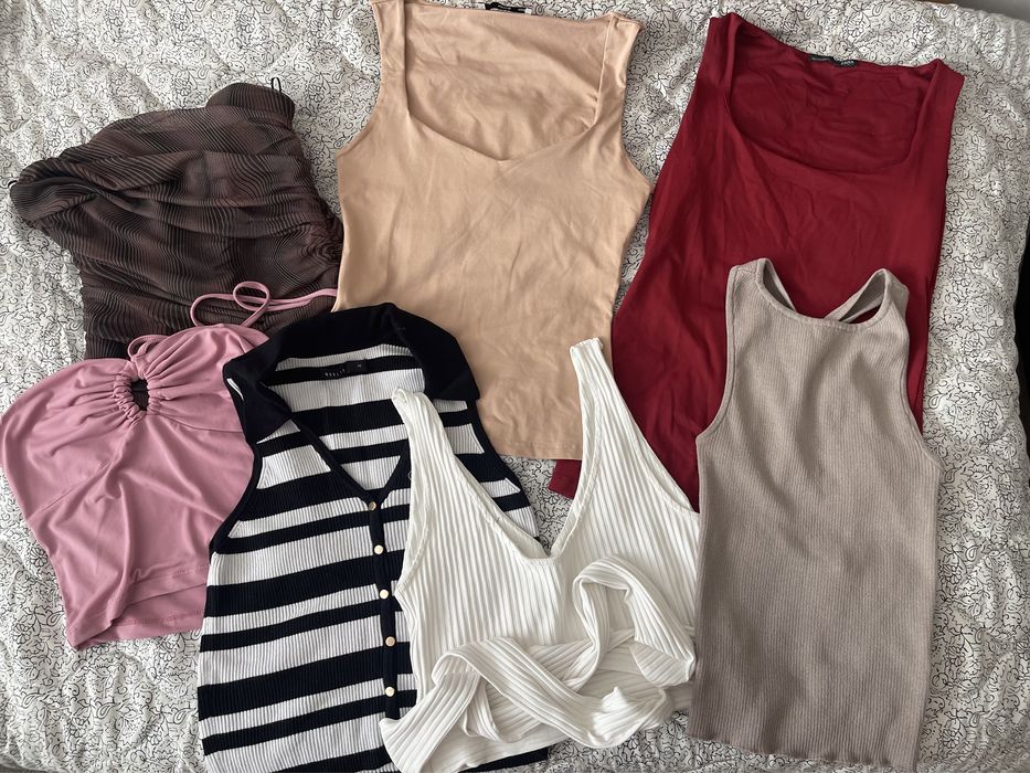 Потници/ топ Zara, Mango, H&M, Mohito, Reserved, Stradivarius, Bershka