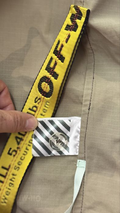 Geaca Off-White camouflage field jacket